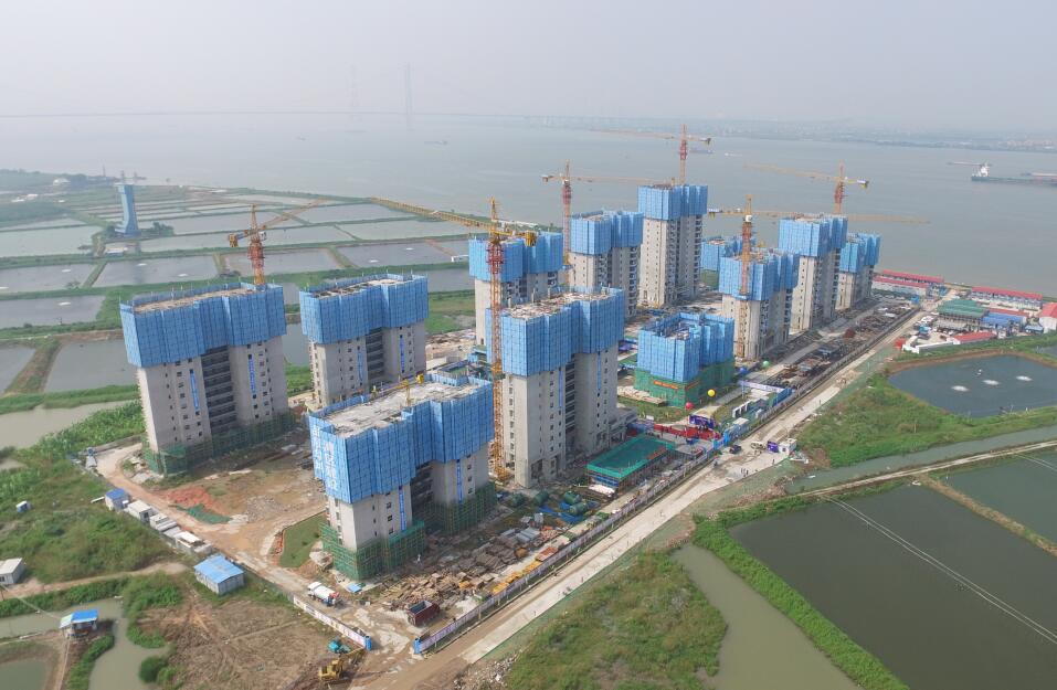 2019年東莞市住建系統(tǒng)“質(zhì)量月”現(xiàn)場觀摩交流會在我司承建的坭洲島公租房項目隆重舉行！